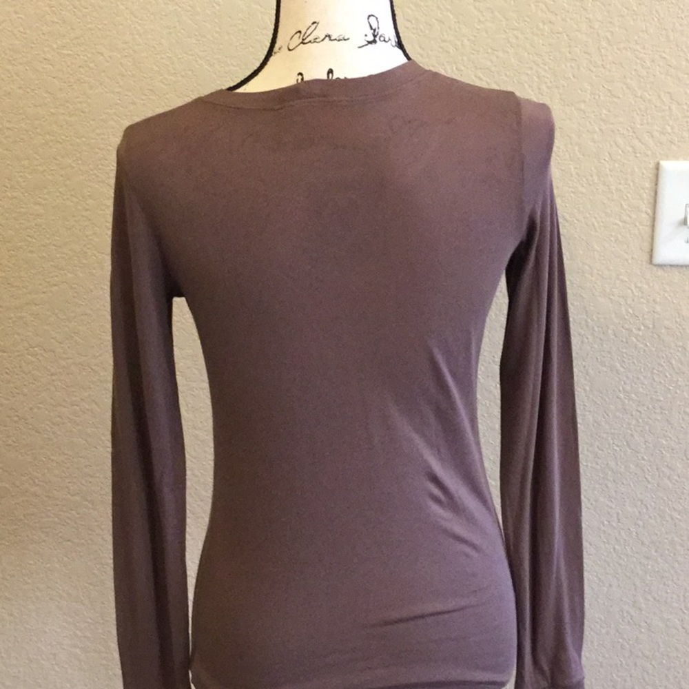 Juicy couture brown long sleeve shirt - Picture 3 of 4